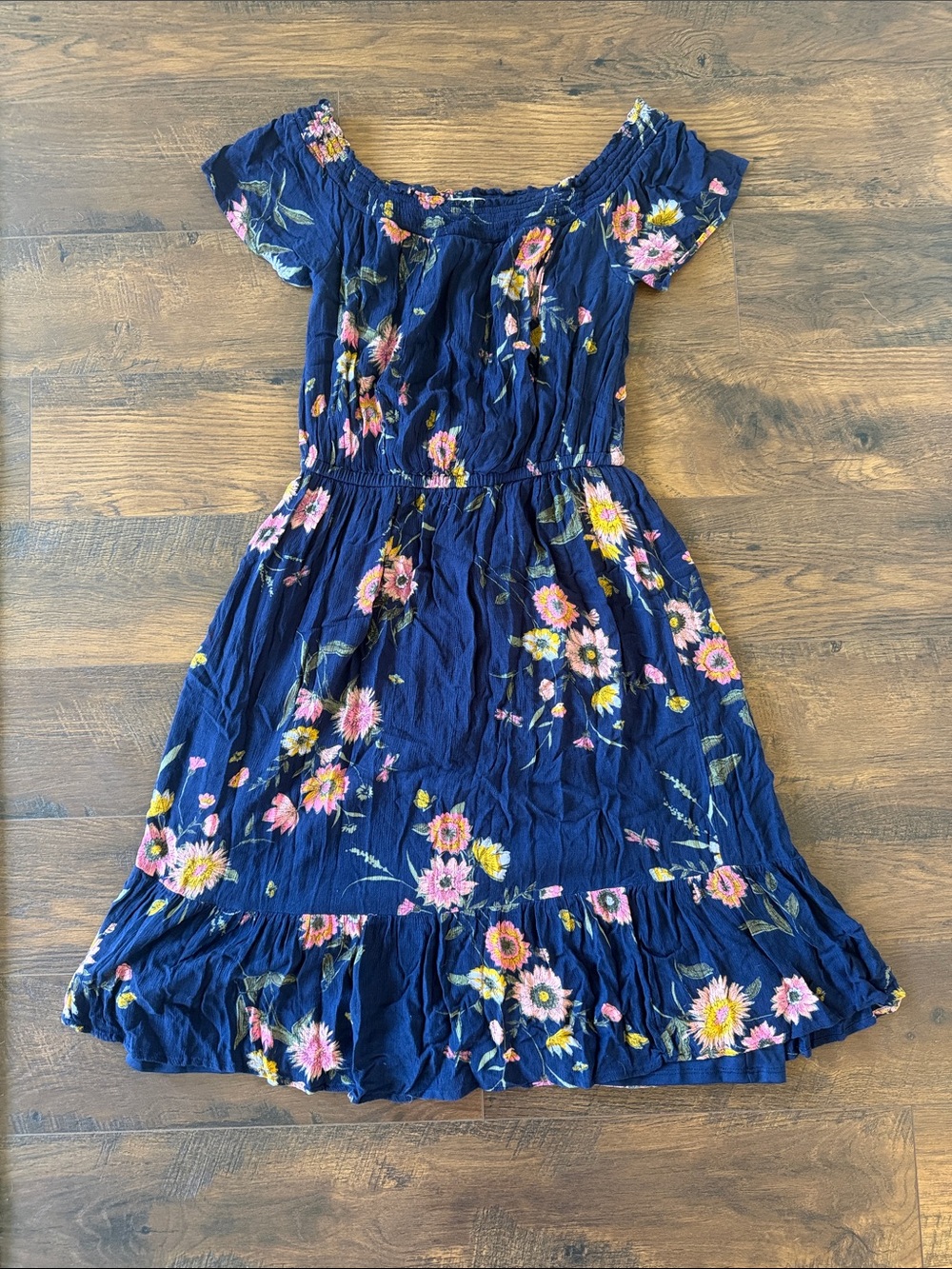 Old Navy Floral Off-Shoulder Dress